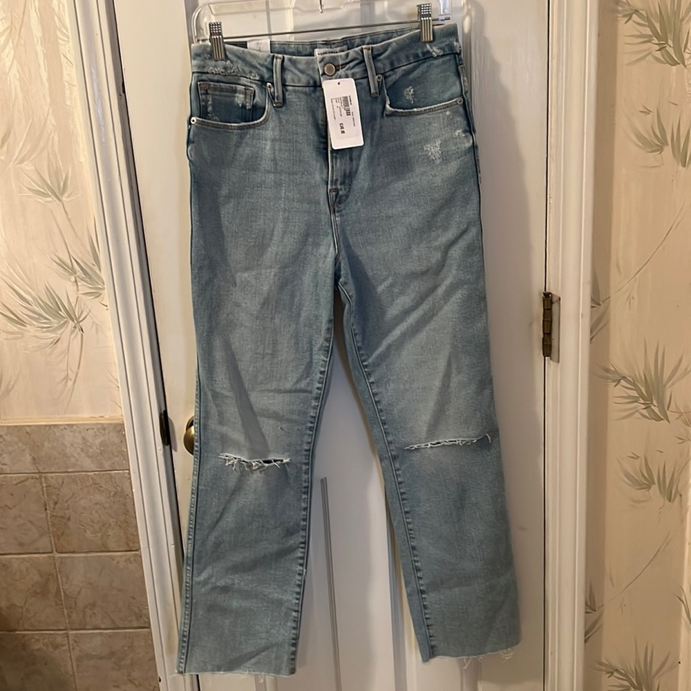 NWT Good American Good Curve Straight size 8